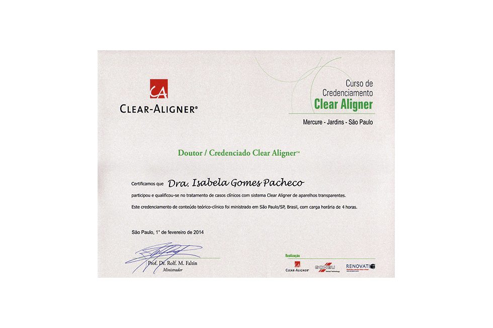 2014 - Clear Aligner