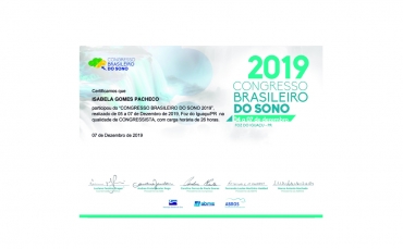2019 - CONGRESSO BRASILEIRO DO SONO 02