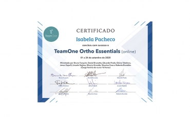 2020 - TeamOne Ortho Essentials (online)